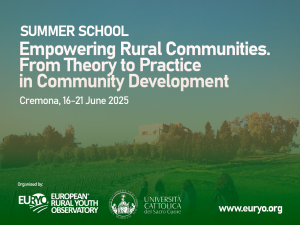 SUMMER SCHOOL 2025: Empowering Rural Communities. From Theory to Practice in Community Development