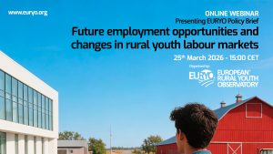 EURYO Webinar presenting the Policy Brief: Future employment opportunities and changes in rural youth labour markets